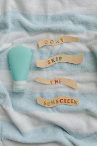 Sunscreen is most important part of skincare. 