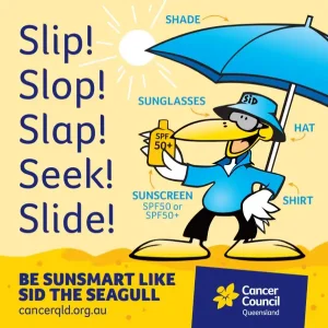Australian sunscreen campaign.
