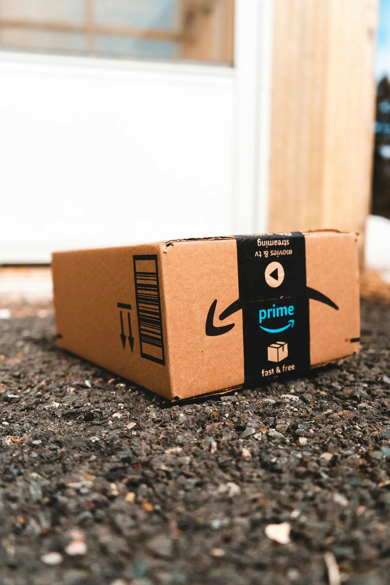 Amazon Prime package representing young adult discount membership.